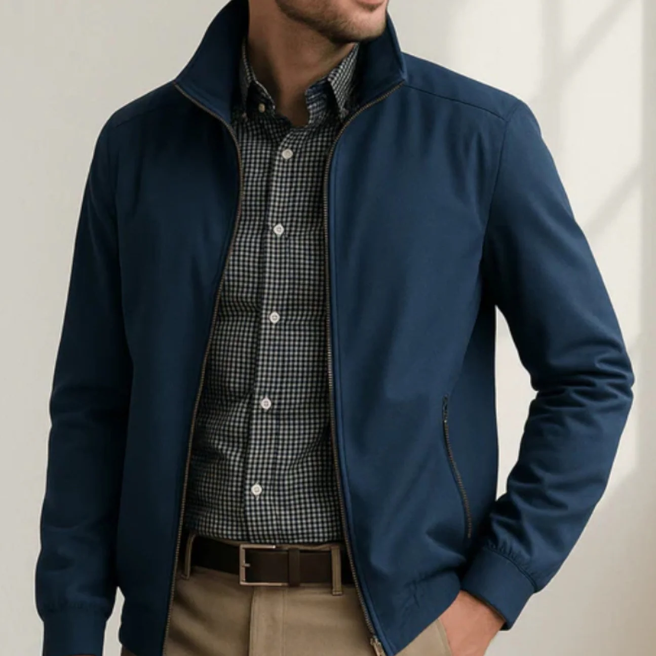 Adam – Lightweight Windproof Harrington Transition Jacket