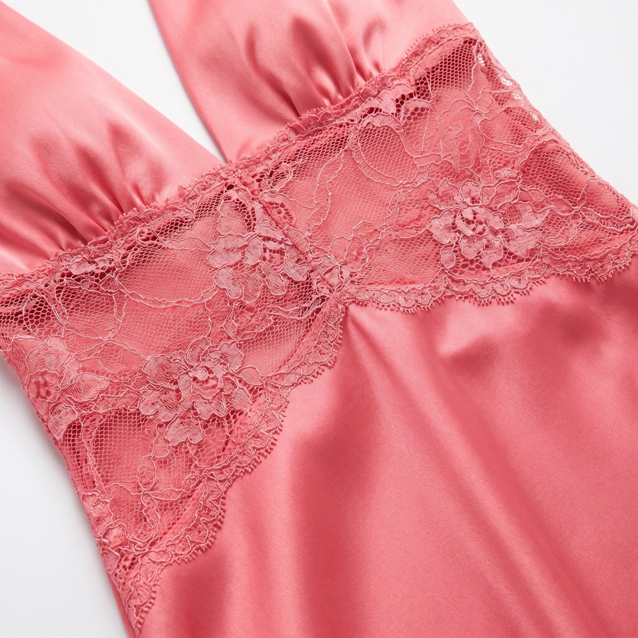 Imogen - Women's Summer Evening Lace Halter Maxi Dress - Maxi Dress - Pink - Parker&Brooks