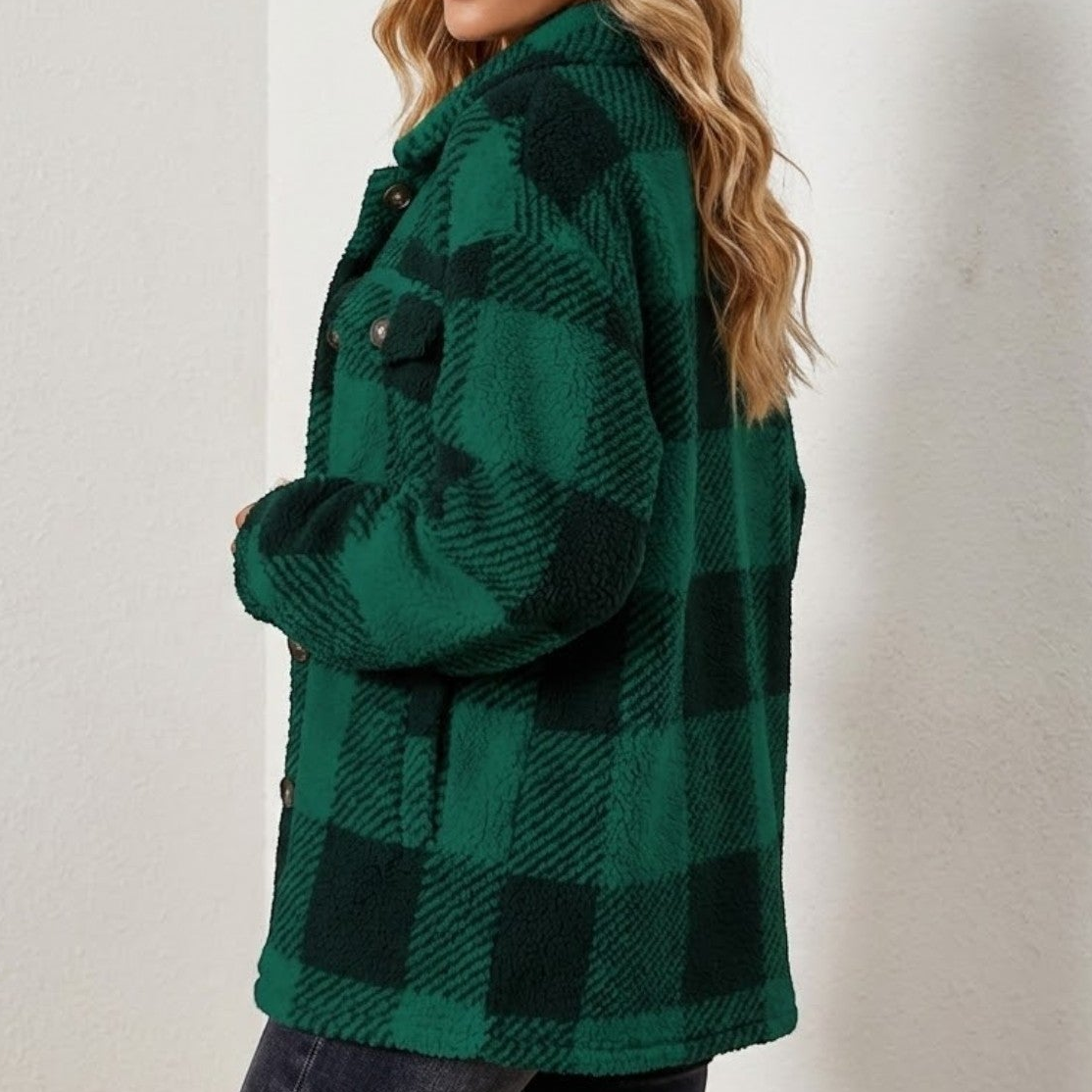 Isalie – Women's Checked Jacket