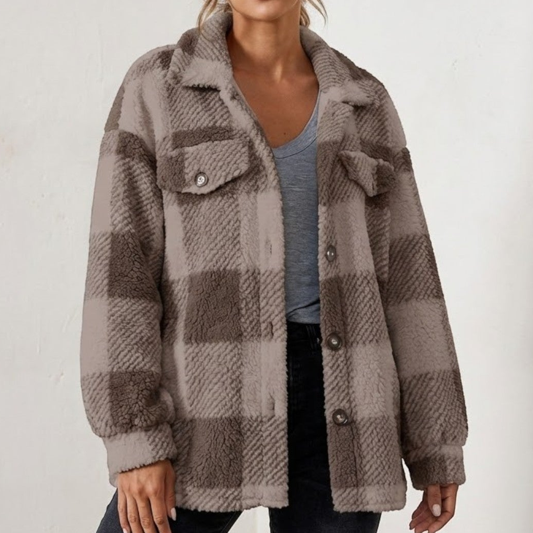 Isalie – Women's Checked Jacket