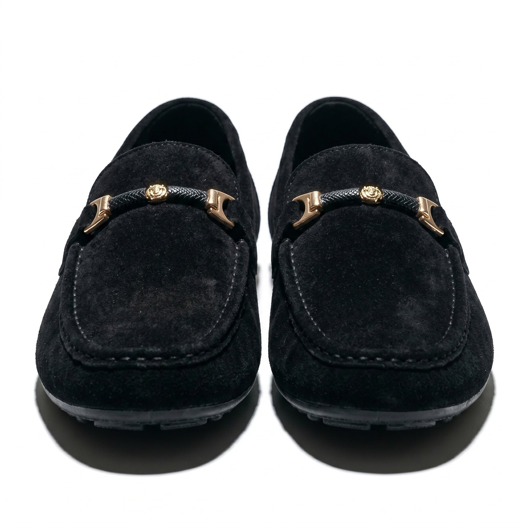 James - Men's Breathable Formal Loafers - Loafers - Black - Parker&Brooks