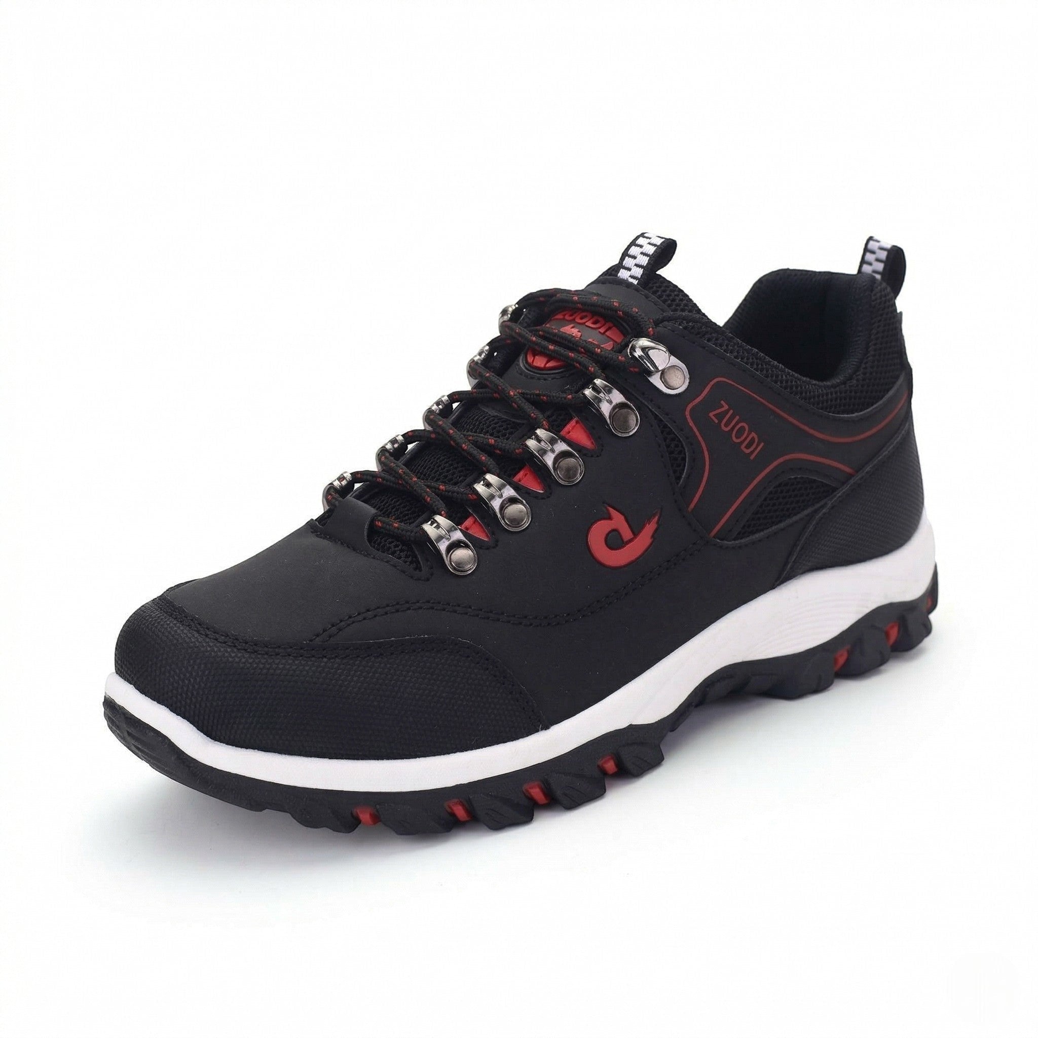 John - Men's Orthopedic Breathable Sneakers - Orthopaedic Shoes - Black - Parker&Brooks