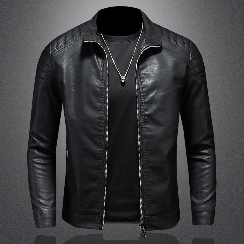 Jonas – Smooth Leather Jacket with Modern Cut