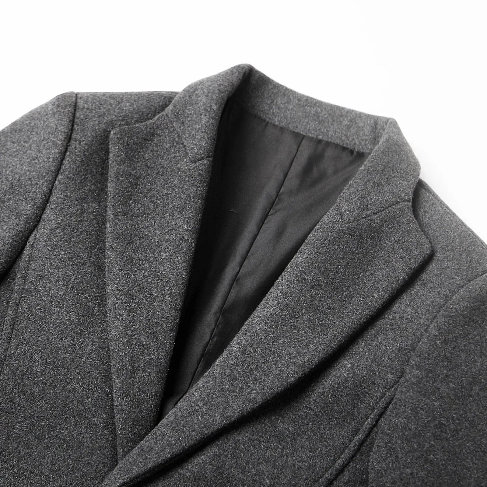 Jonas – Men’s Wool Coat with Modern Cut