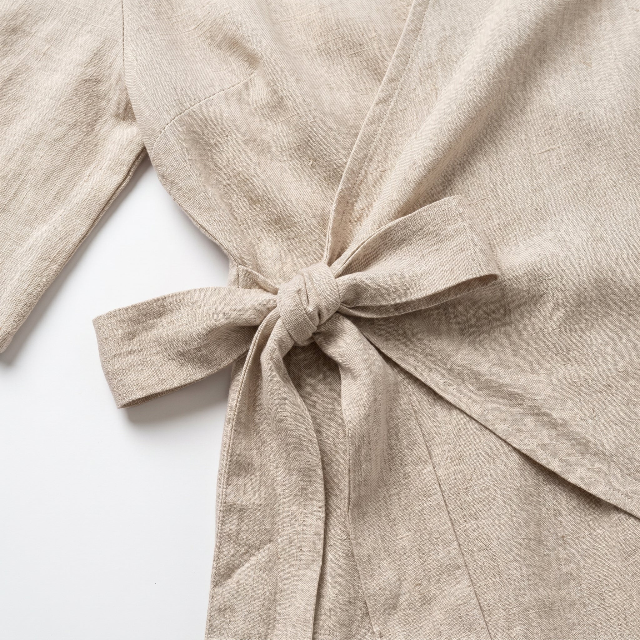Kate - Women's Asymmetric Summer Mini Dress - Mini Dresses - Apricot - Parker&Brooks