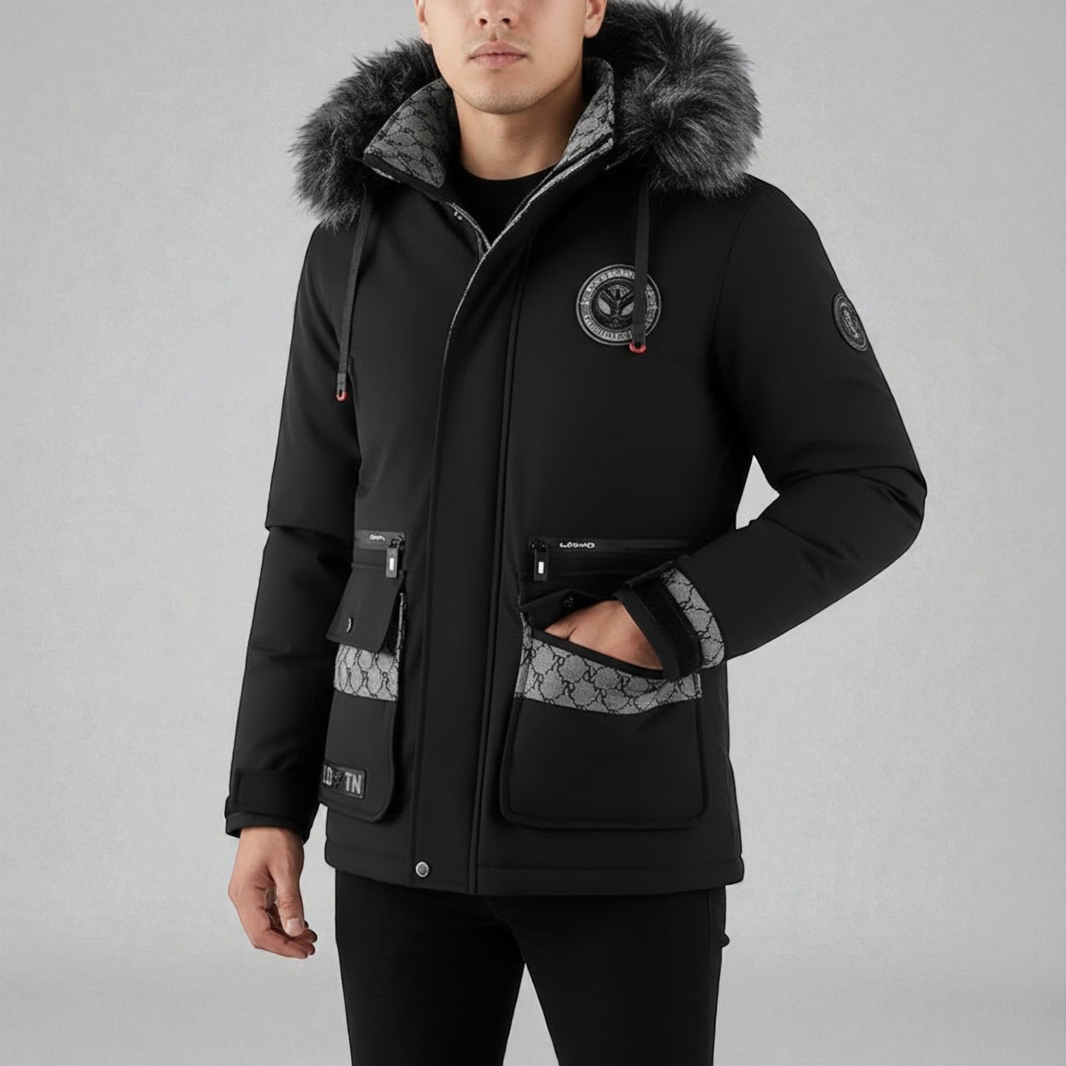 Leandro – Men's Down Jacket with Hood