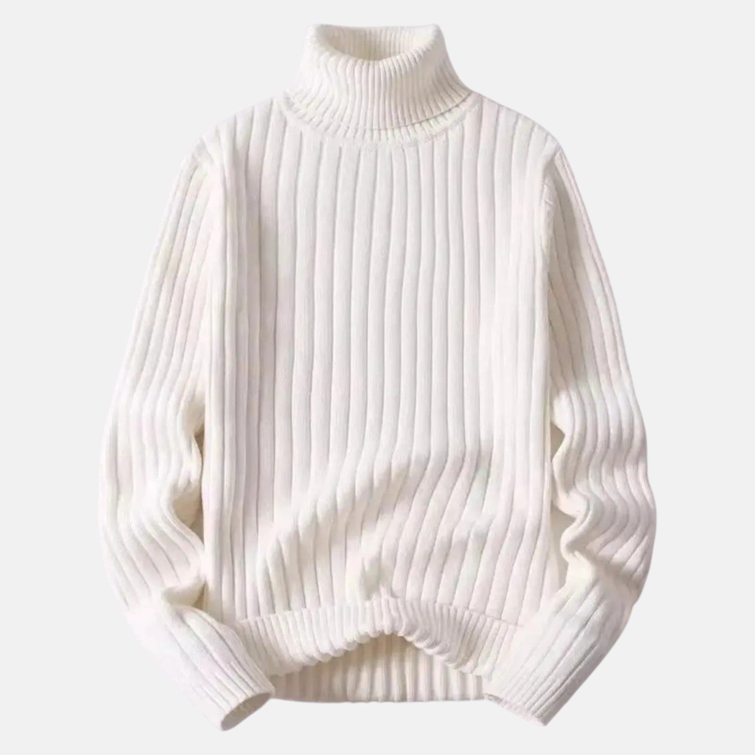 Lennart – Men's Cotton Turtleneck Sweater