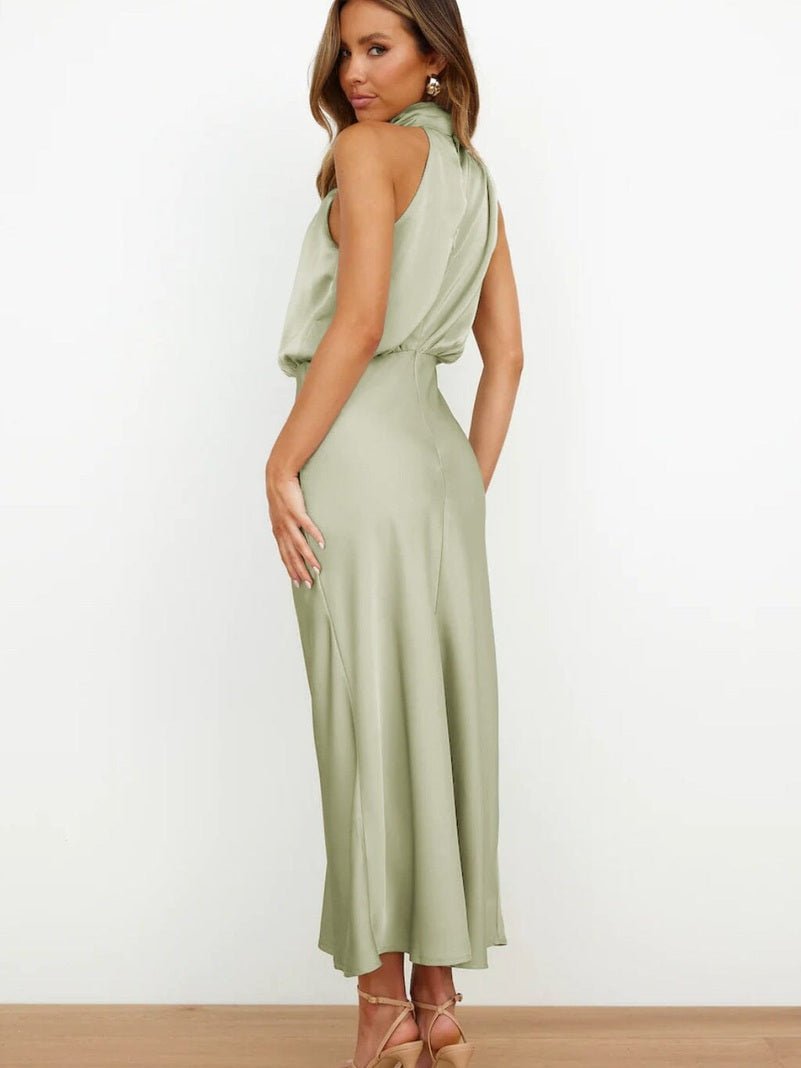 Leona – Elegant Silk Dress