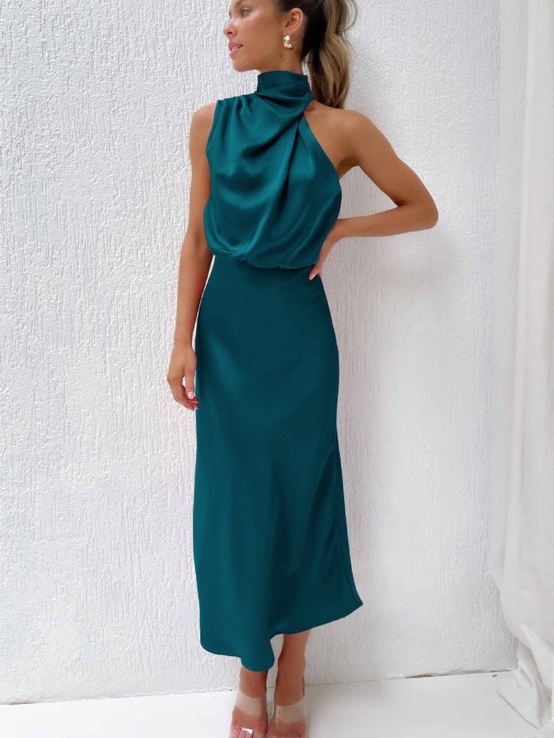 Leona – Elegant Silk Dress