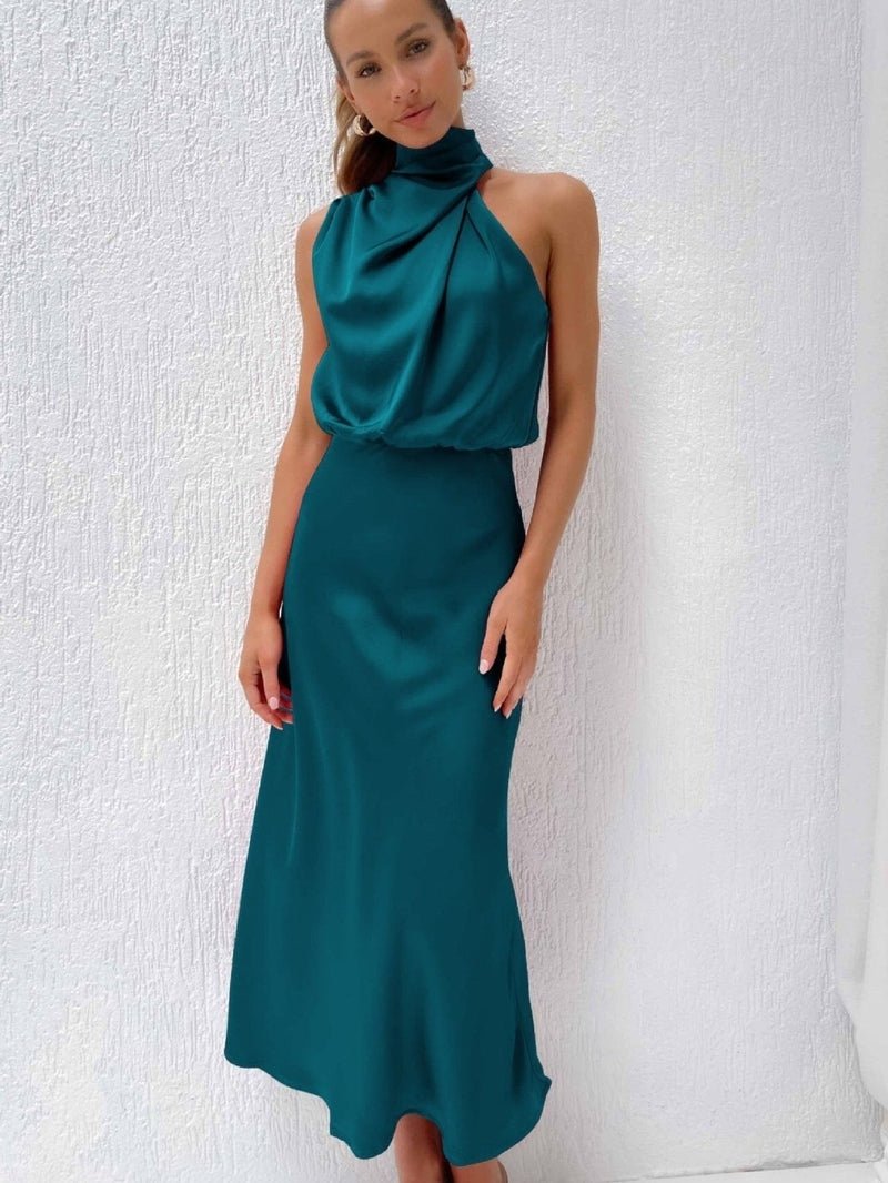 Leona – Elegant Silk Dress