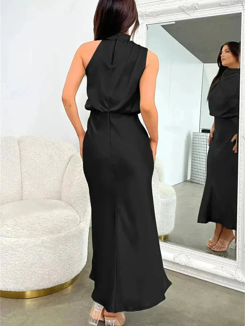 Leona – Elegant Silk Dress