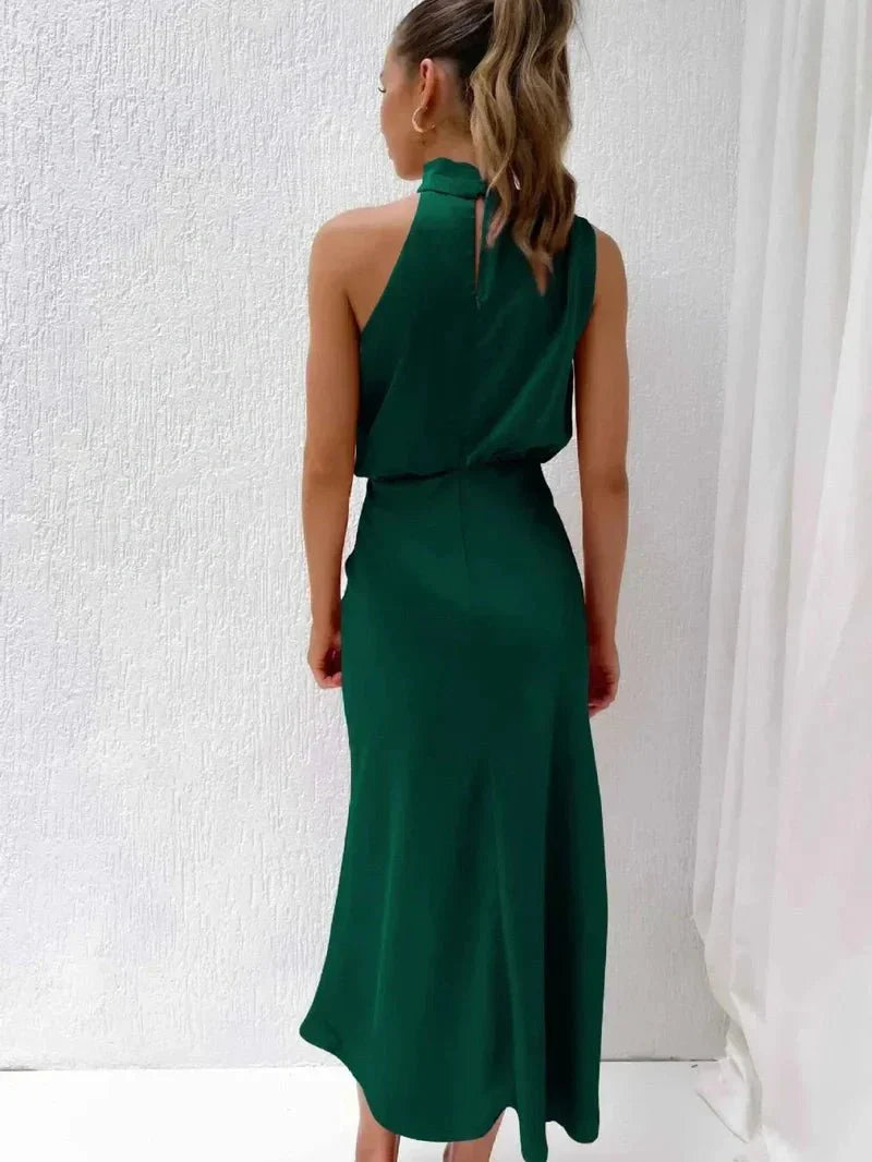Leona – Elegant Silk Dress