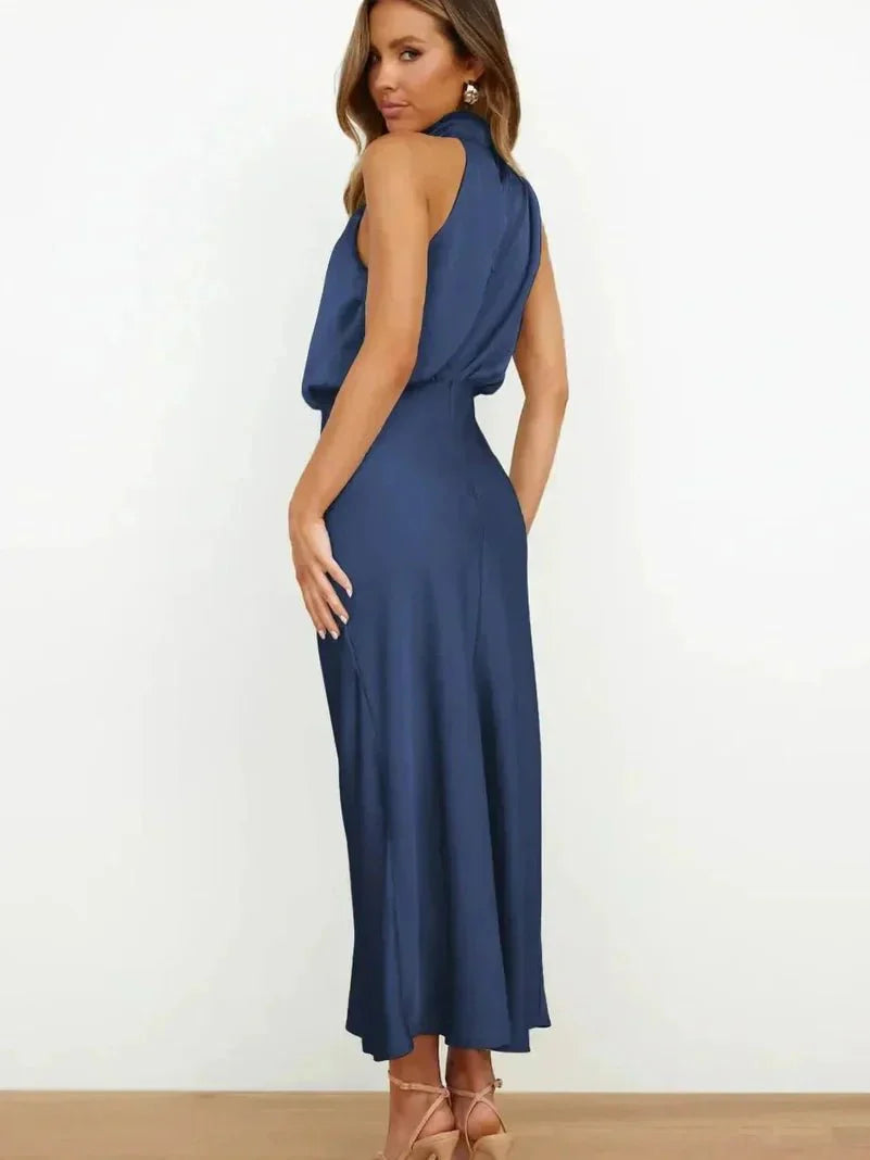 Leona – Elegant Silk Dress