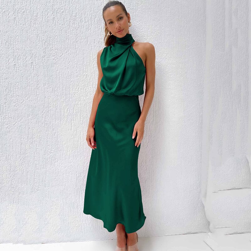 Leona – Elegant Silk Dress