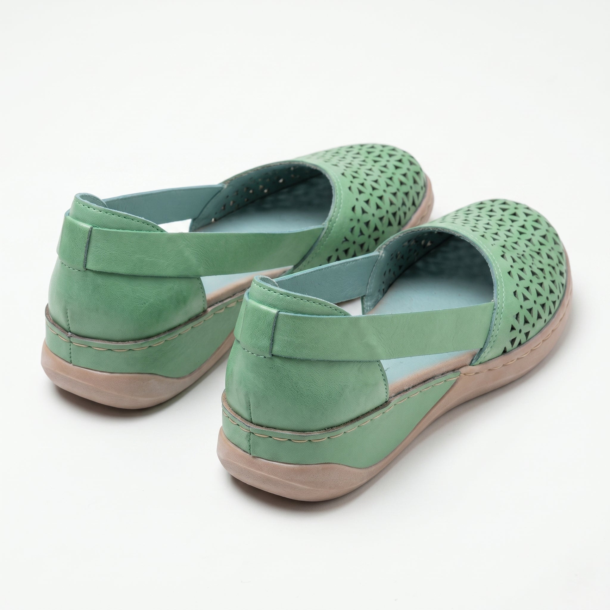 Lily - Women's Orthopedic Breathable Loafers - Loafers - Green - Parker&Brooks