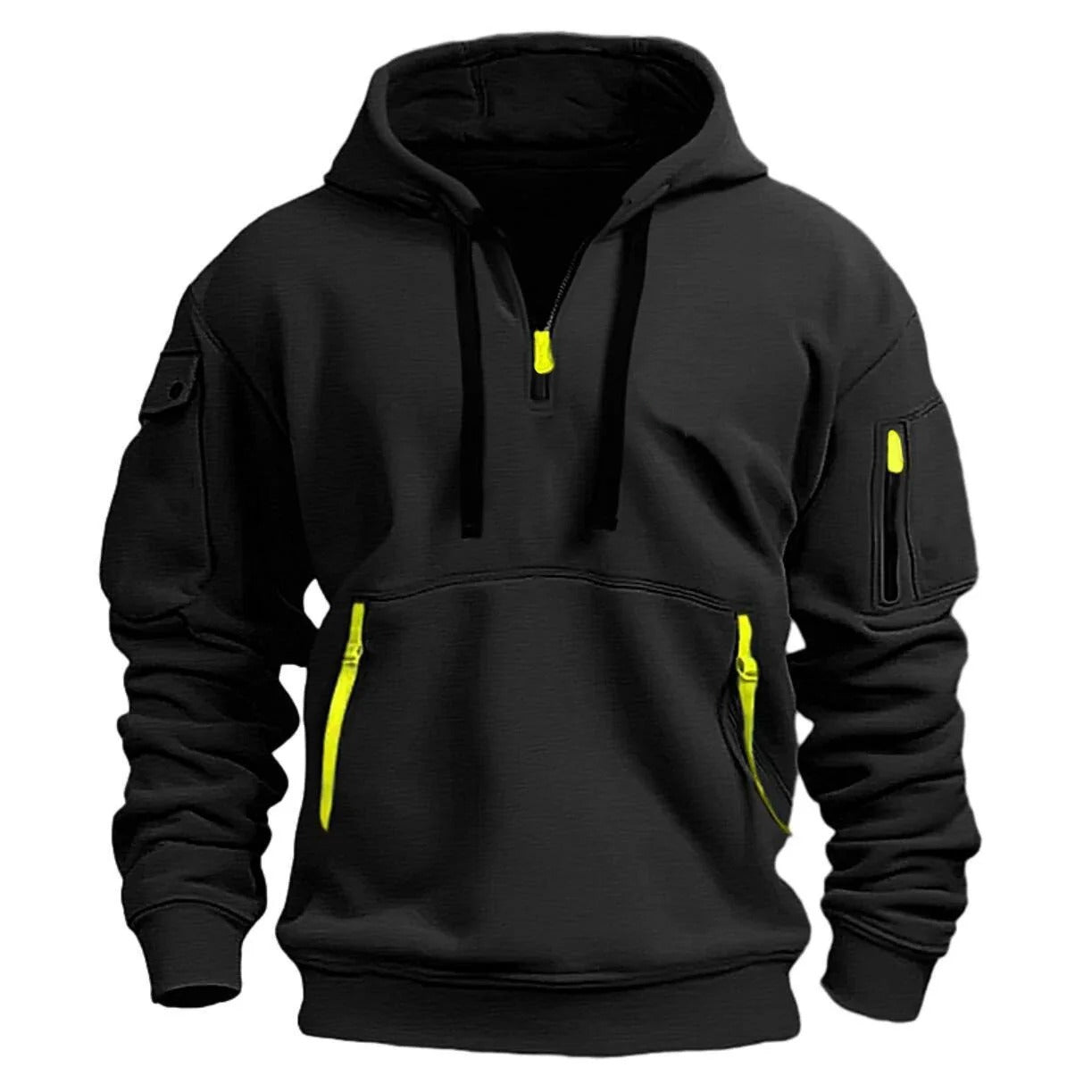 Lorenz - Modern Hoodie with Half Zip