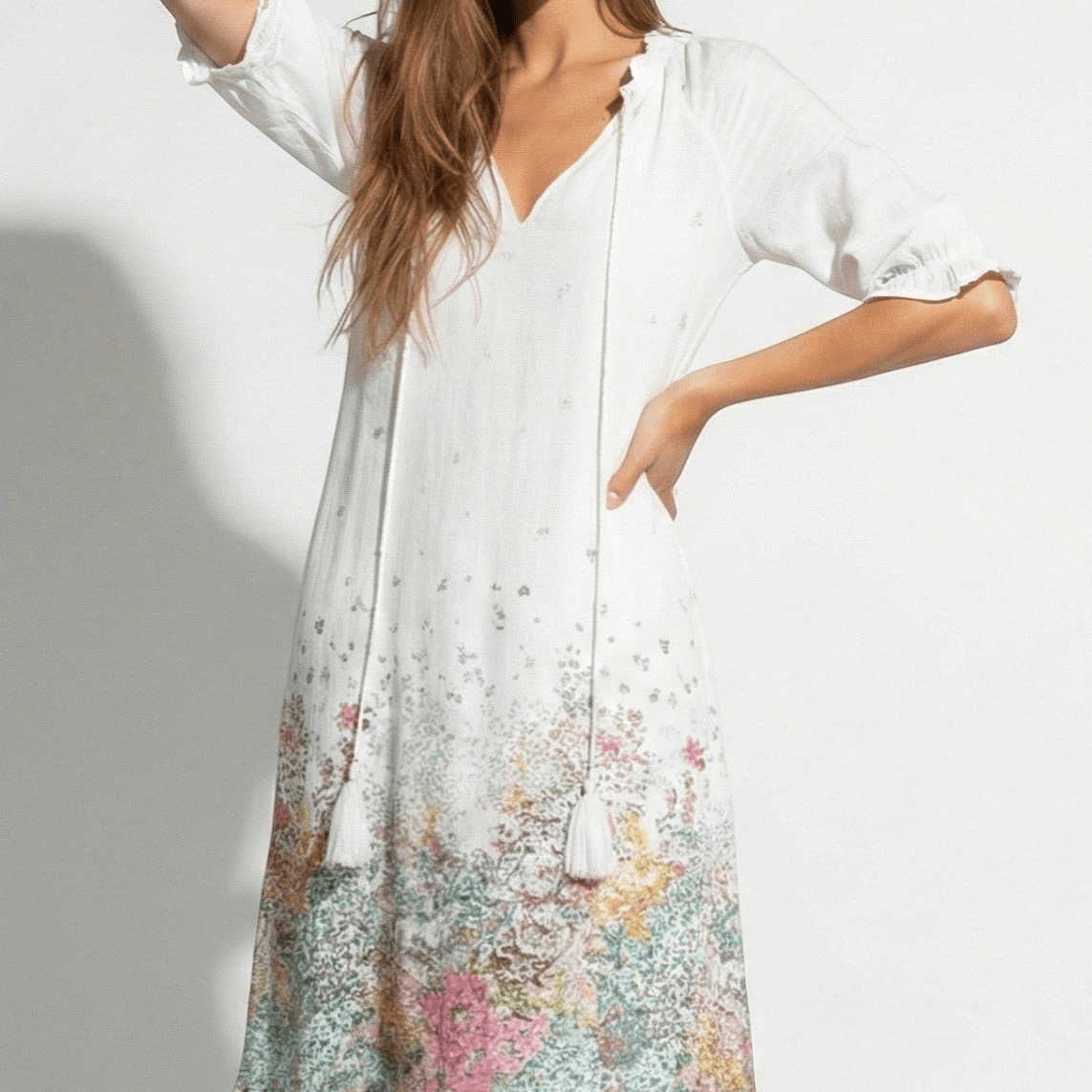 Lucy - Women's Summer Maxi Dress - Dresses - Green - Parker&Brooks