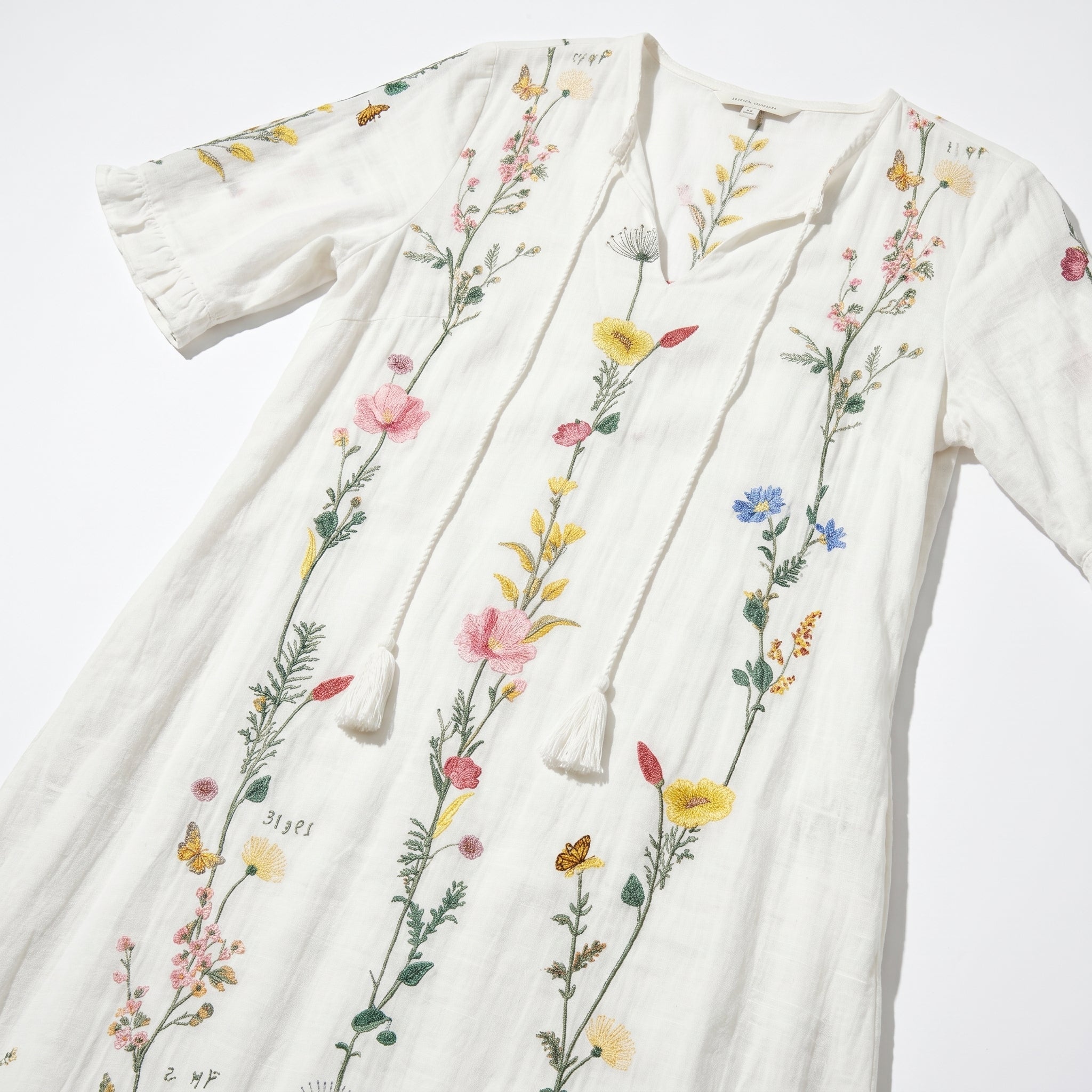 Lucy - Women's Summer Maxi Dress - Dresses - White - Parker&Brooks
