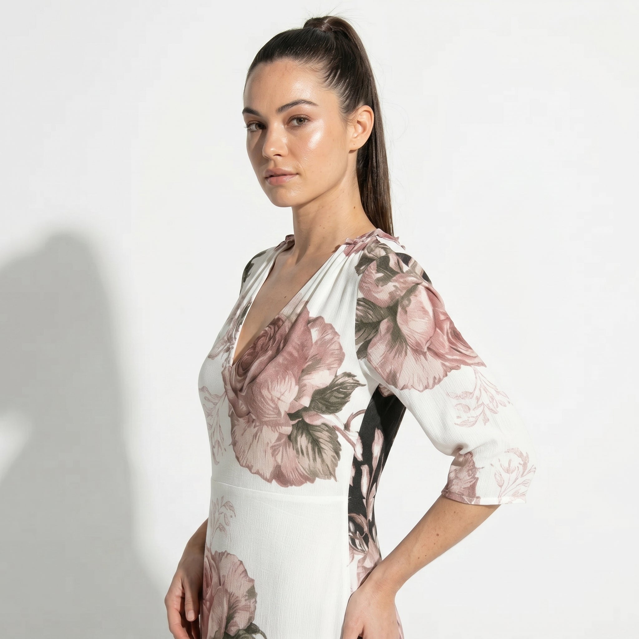 Lucy - Women's Summer Maxi Dress - Dresses - Black - Parker&Brooks