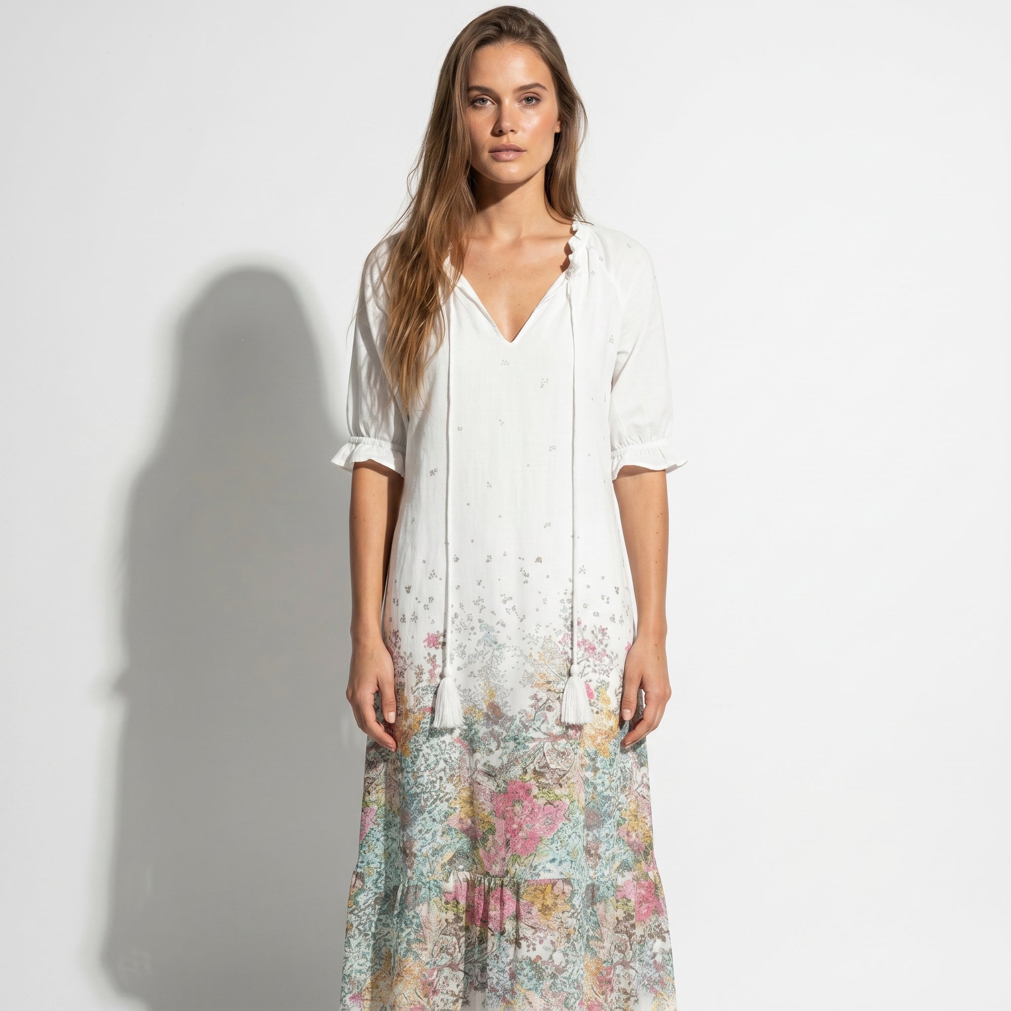 Lucy - Women's Summer Maxi Dress - Dresses - Green - Parker&Brooks