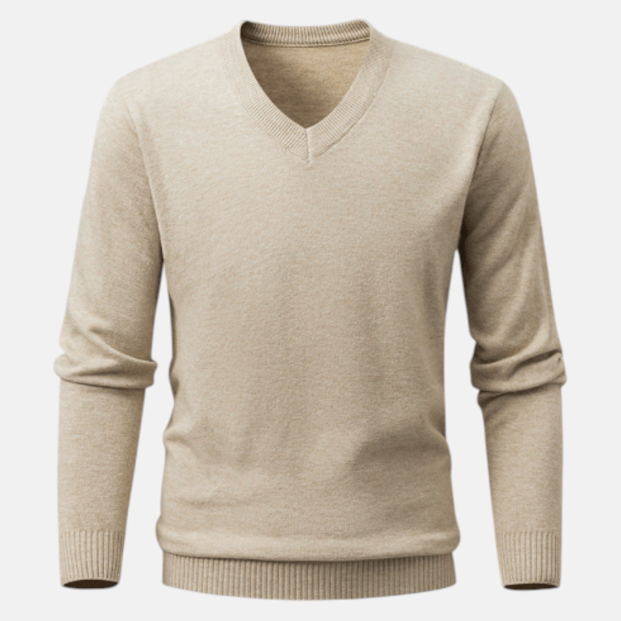 Men's Slim Fit V-Neck Sweater