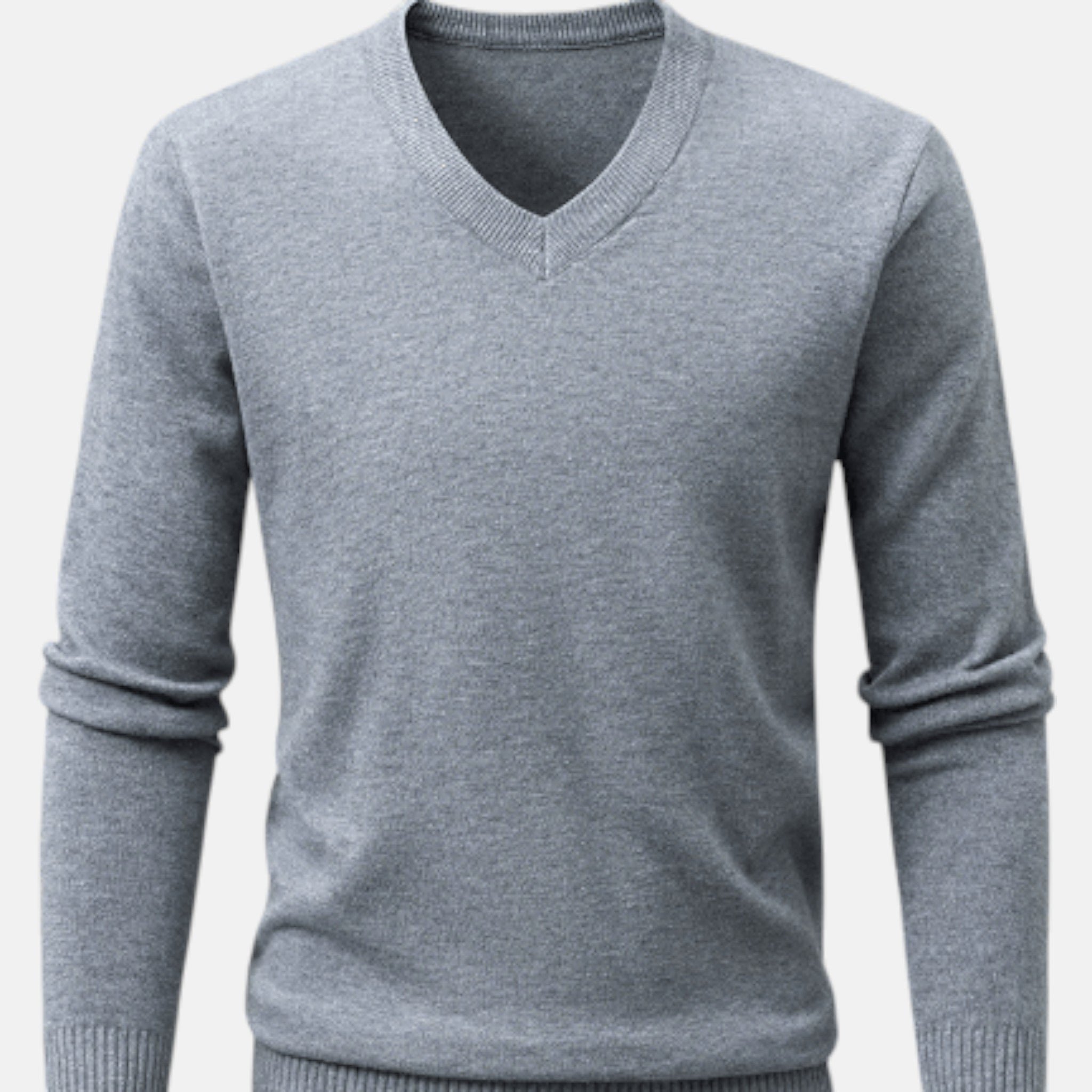 Men's Slim Fit V-Neck Sweater