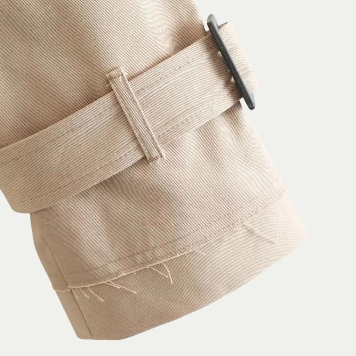 Mila – Elegant Vintage Trench Coat Made from High-Quality Fabric
