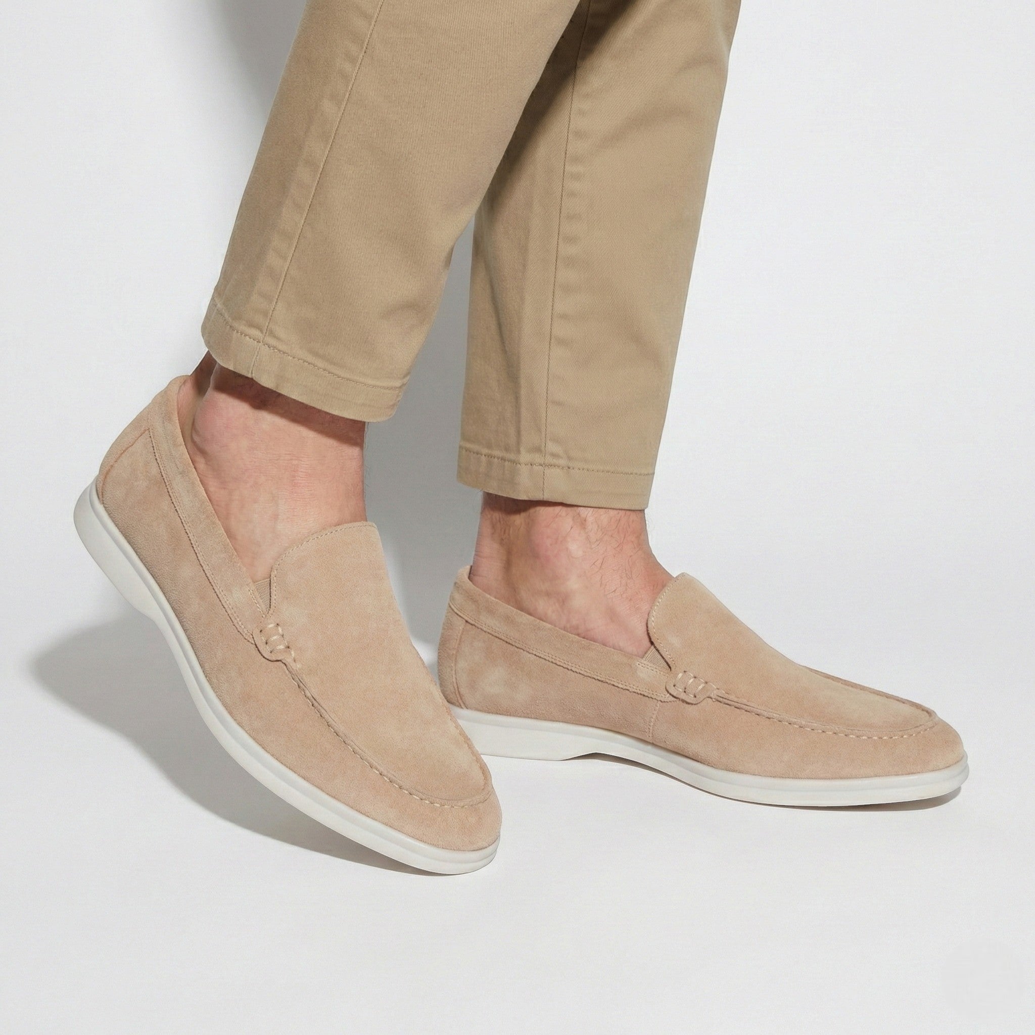 Noah - Men's Comfortable Slip - On Loafers - Parker&Brooks