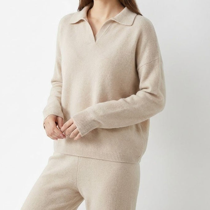 Noemi – Women's Wool Leisure Set Two-Piece
