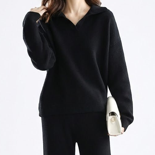 Noemi – Women's Wool Leisure Set Two-Piece