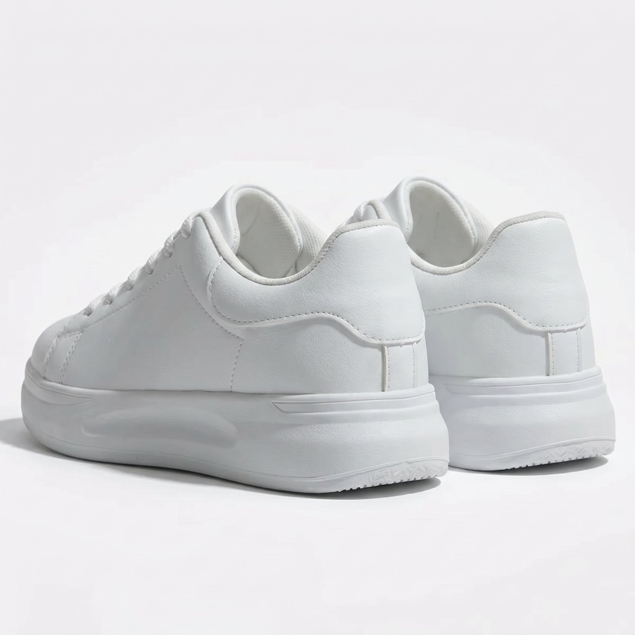 Olivia - Women's Low Top Casual Sneaker - Sneakers - White - Parker&Brooks
