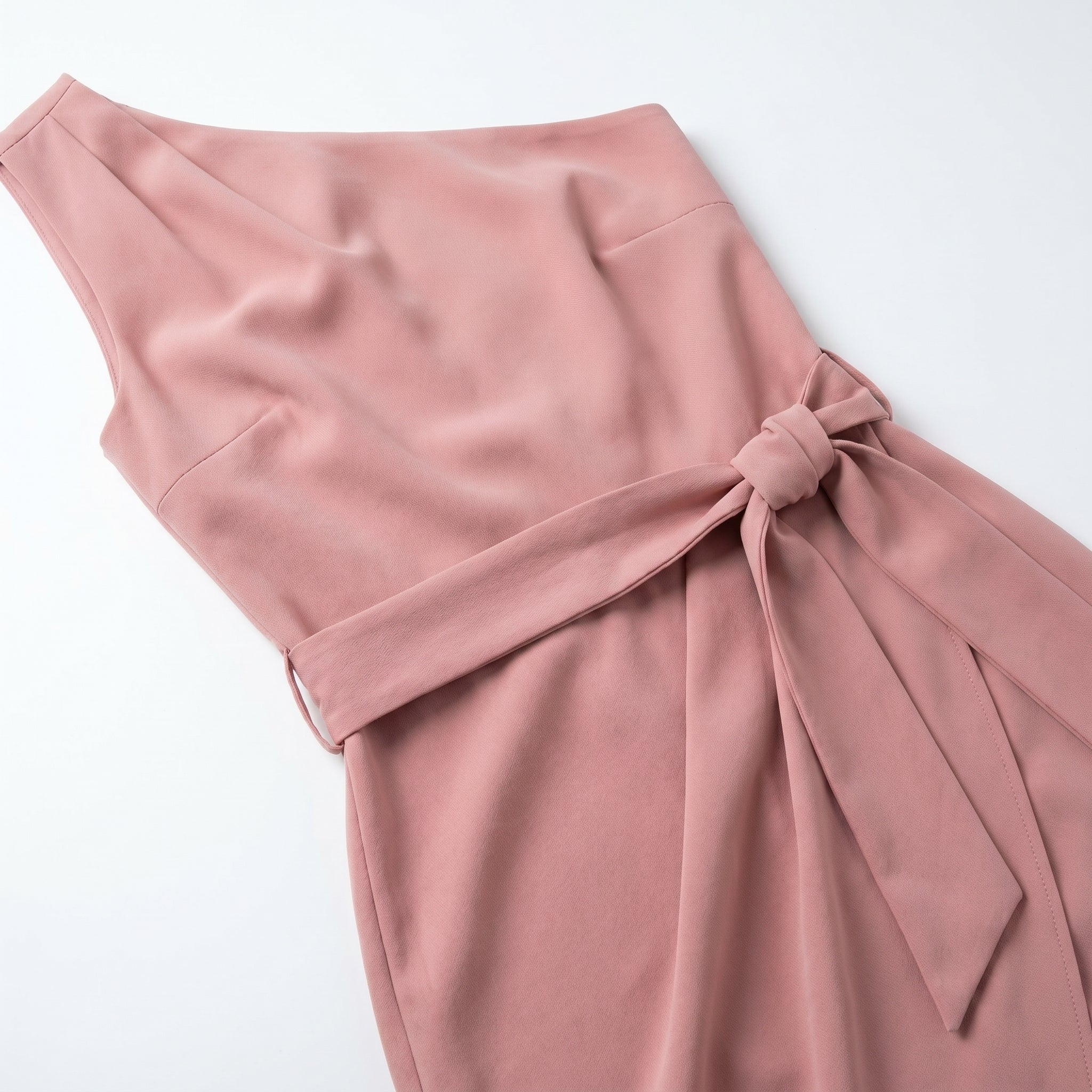Olivia - Women's One Shoulder Party Mini Dress - Dress - Pink - Parker&Brooks