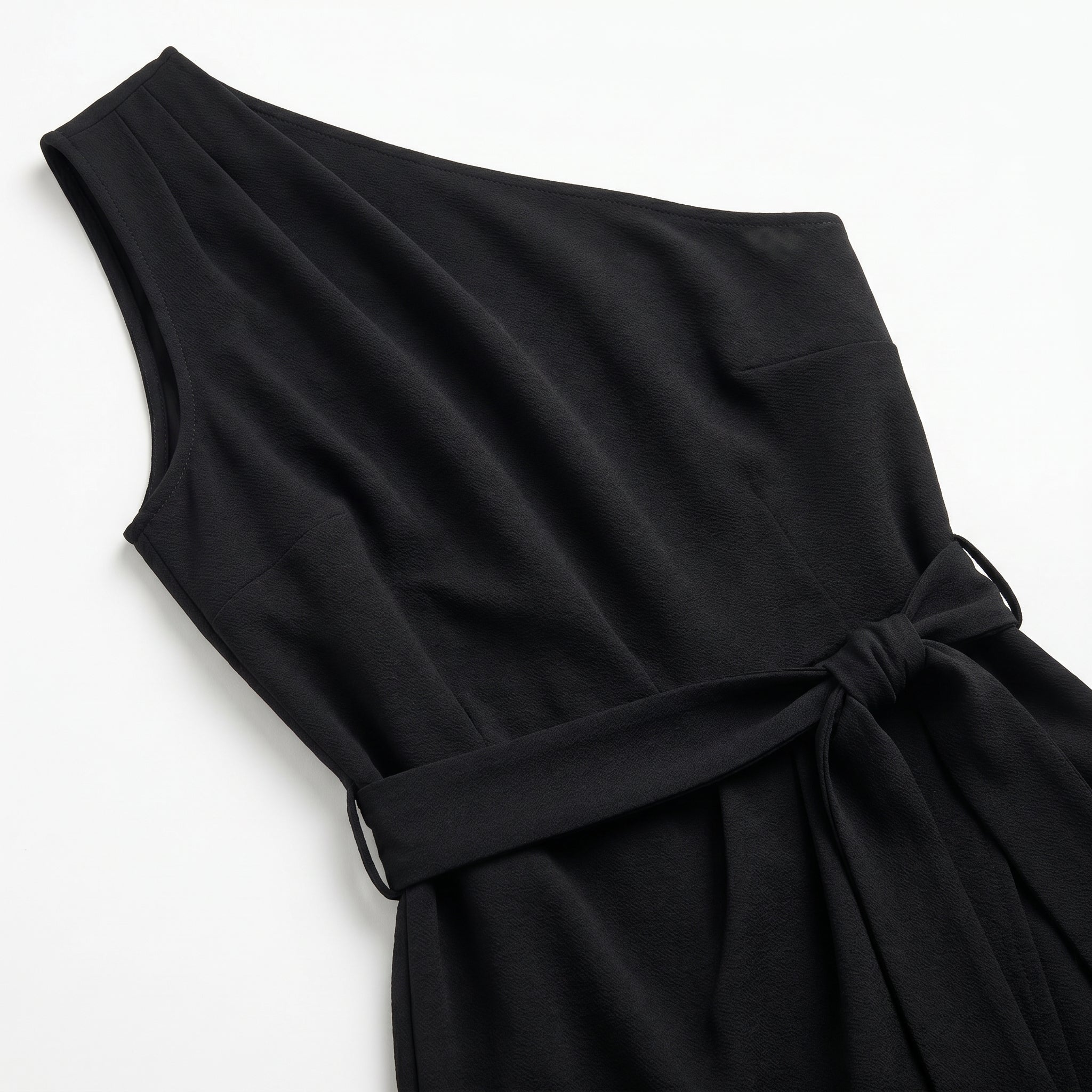 Olivia - Women's One Shoulder Party Mini Dress - Dress - Black - Parker&Brooks