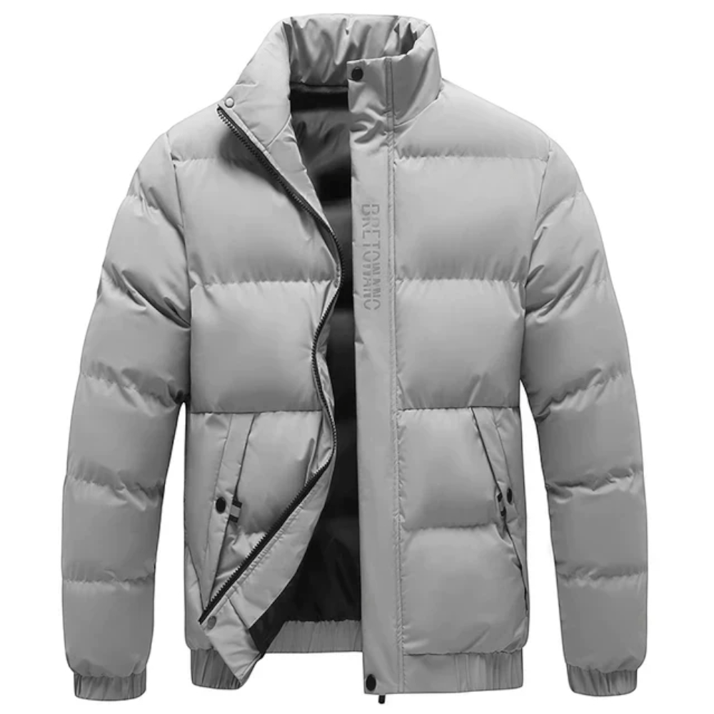 Rafael – Men’s Winter Jacket with Stand Collar