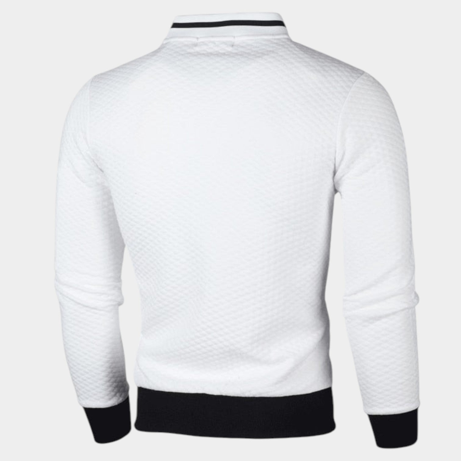 Men's Slim-Fit Zipper Sweater