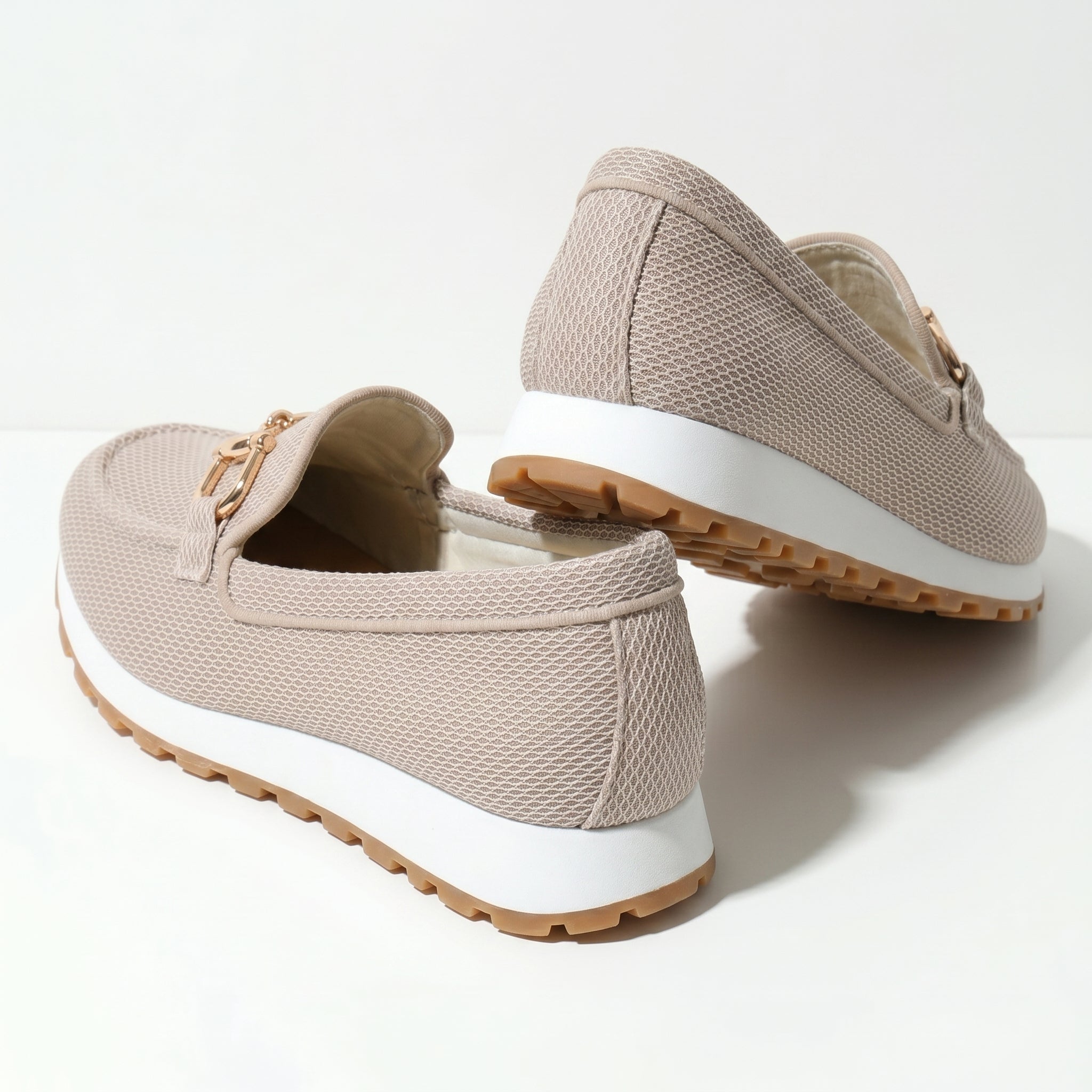 Sophie - Women's Orthopedic Loafers - Sneakers - Beige - Parker&Brooks