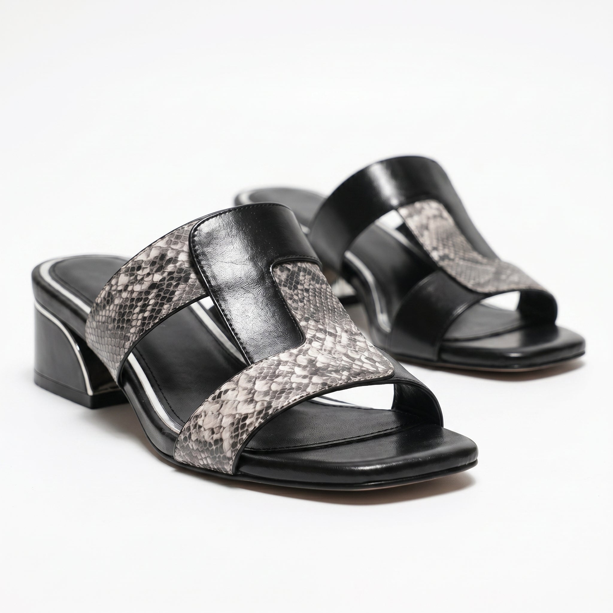 Sophie - Women's Strap Sandals - Sandals - Black - Parker&Brooks