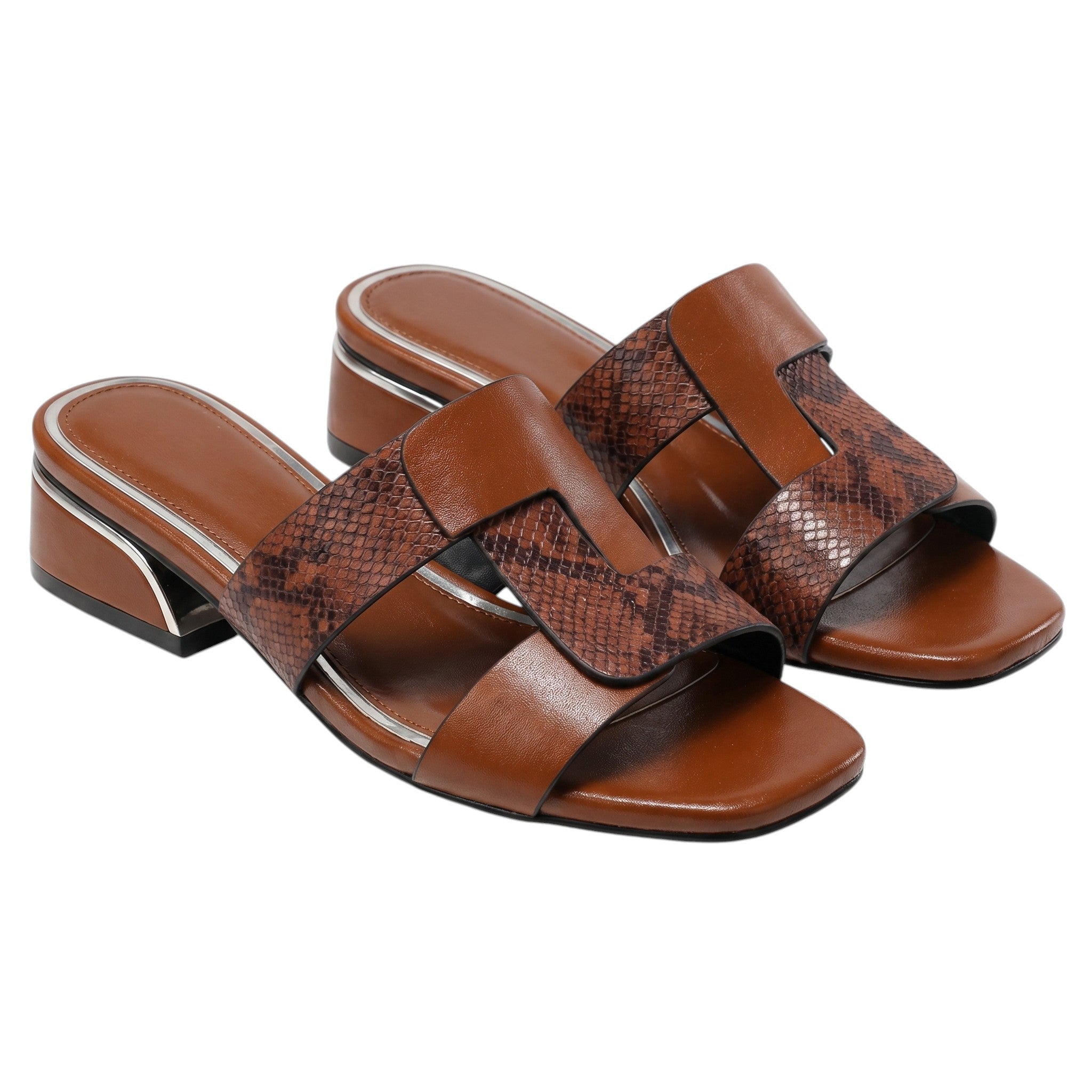 Sophie - Women's Strap Sandals - Sandals - Brown - Parker&Brooks