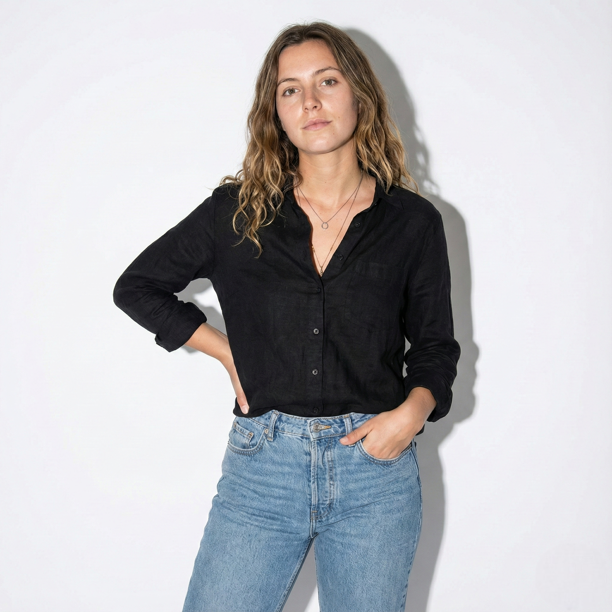 Sofia – Women's Cotton Polo Blouse