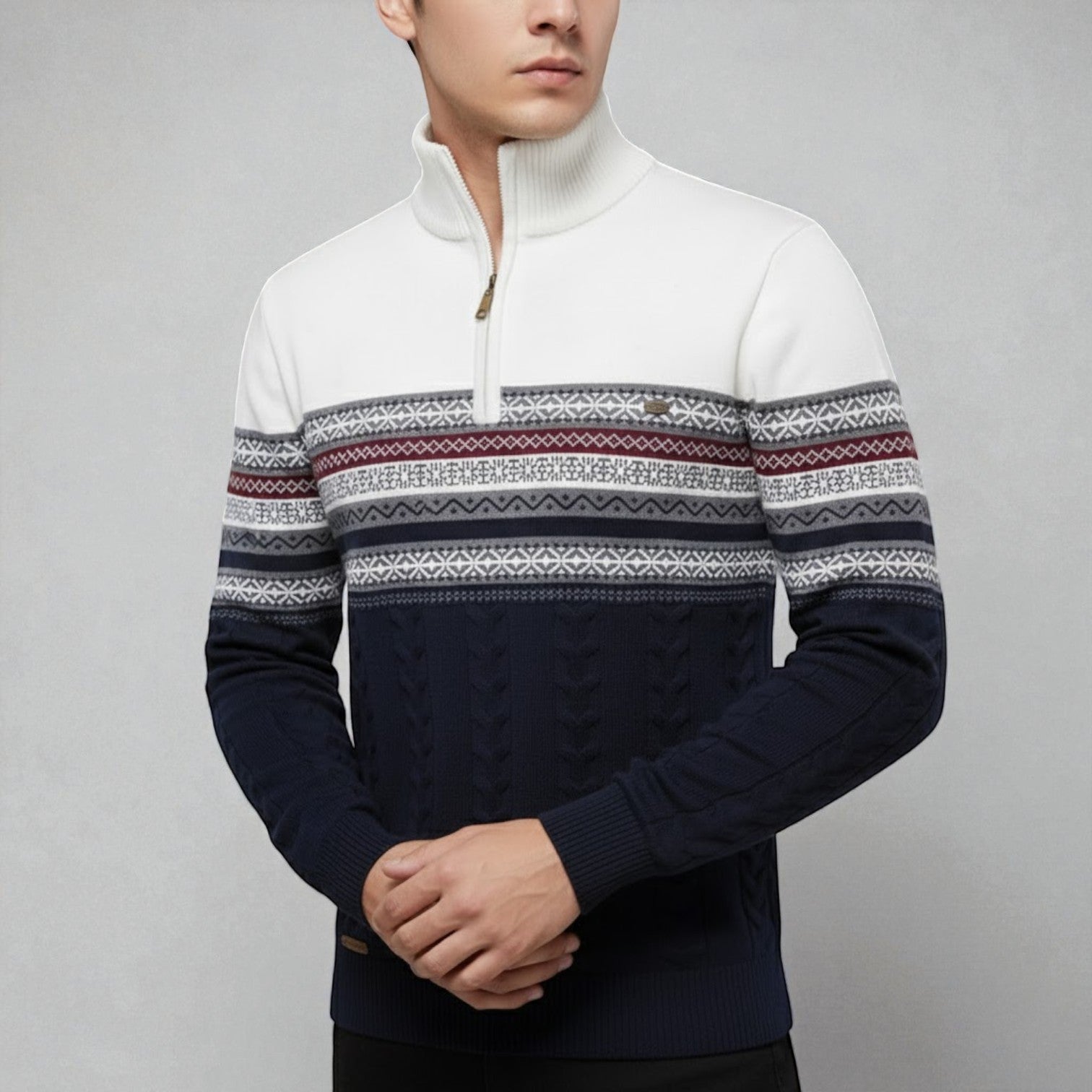 Rudy – Men's Cotton Winter Sweater