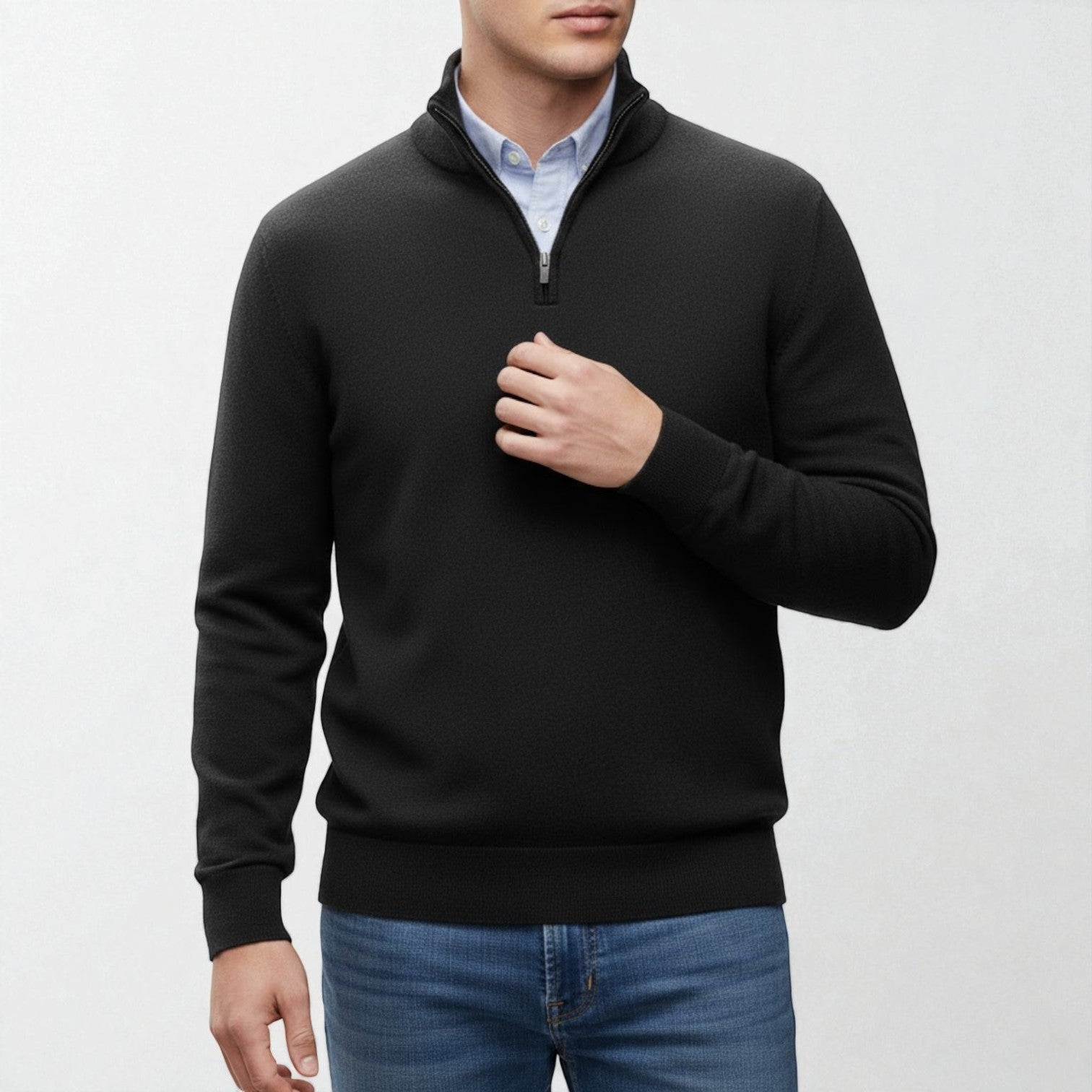 Torin - Men's Zipper Basic Pullover