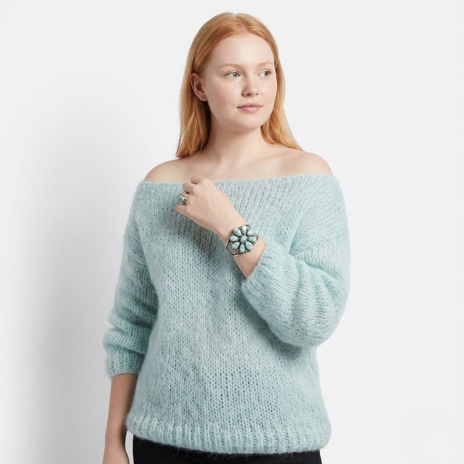 Inès – Women's Wool Chunky Knit Sweater