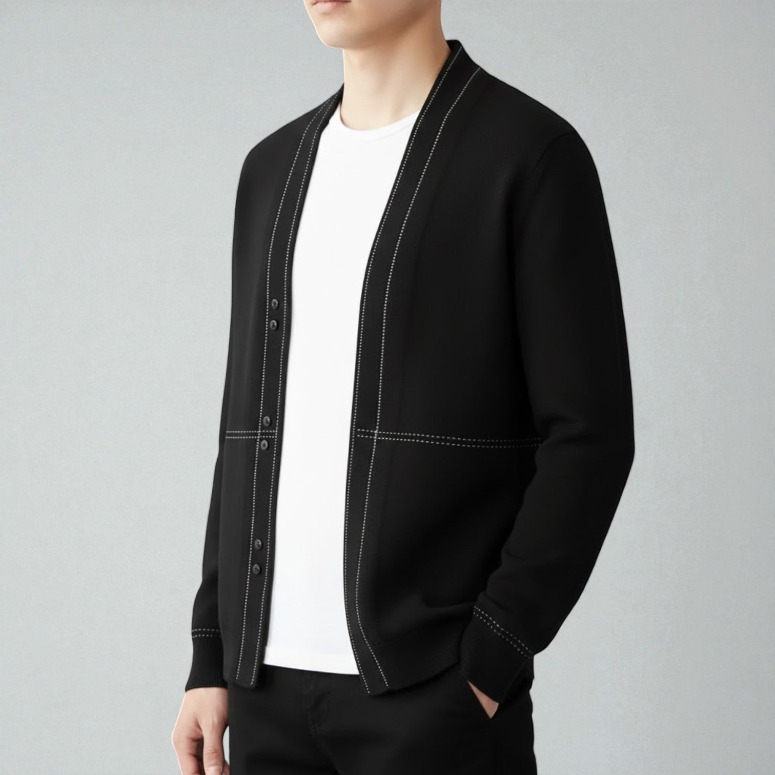 Joris – Men's Wool Cardigan