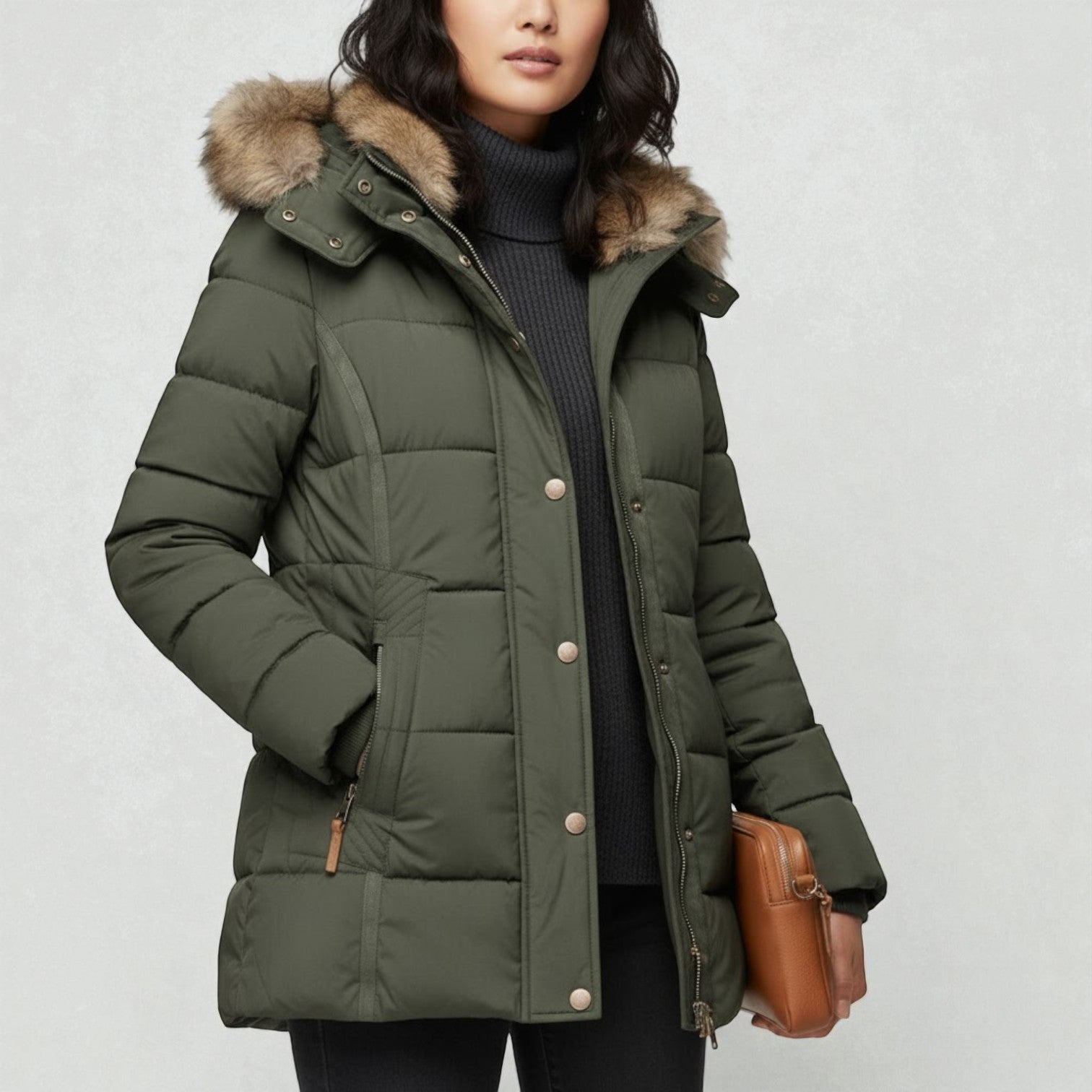 Lysandra – Women's Parka Coat with Hood