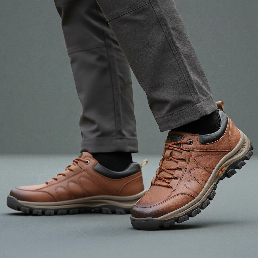 Elian – Men's Leather Shoes Orthopedic Comfortable Running Shoes