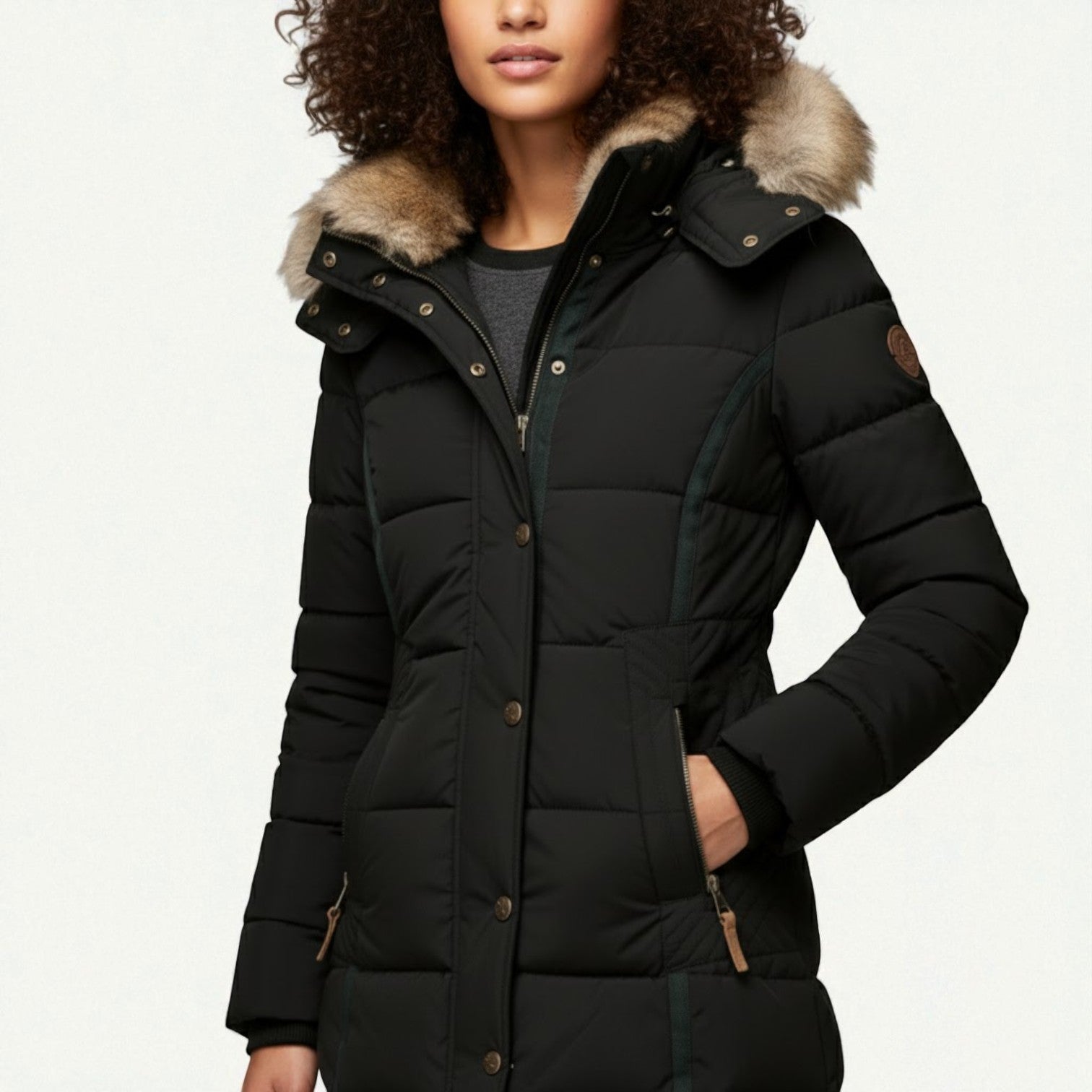 Lysandra – Women's Parka Coat with Hood