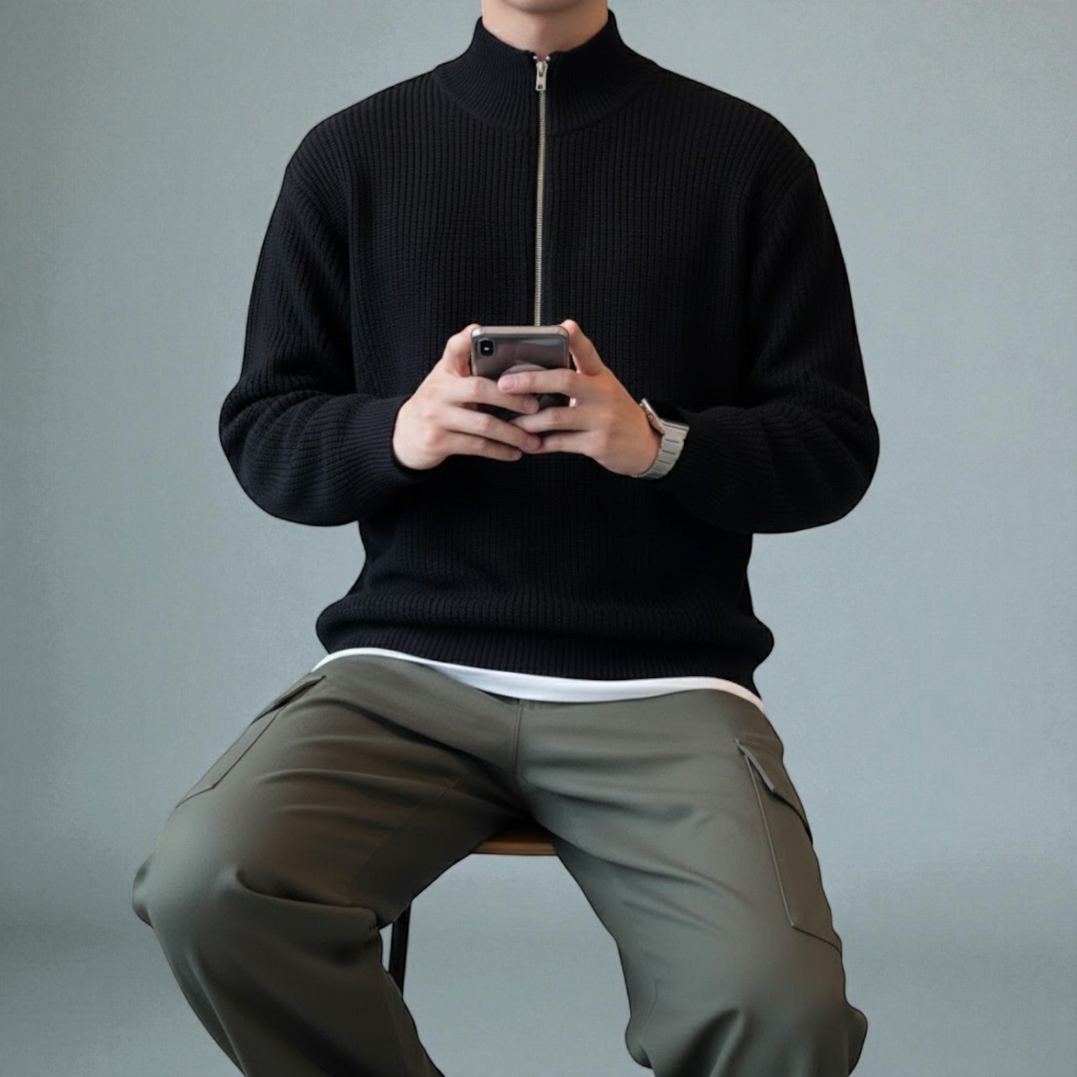 Sandro – Men's Wool Winter Sweater