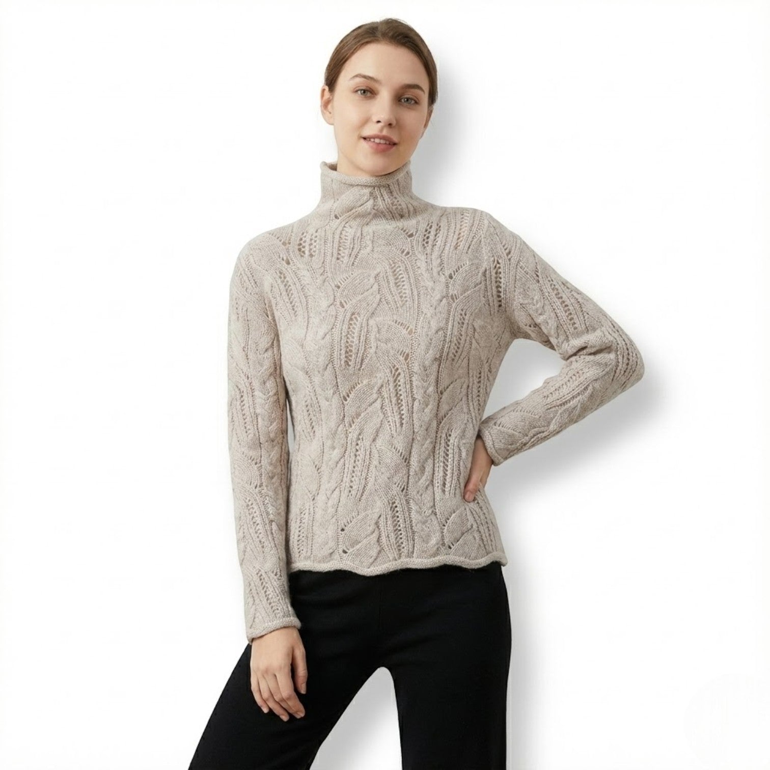 Mira – Women's Cotton Knit Sweater