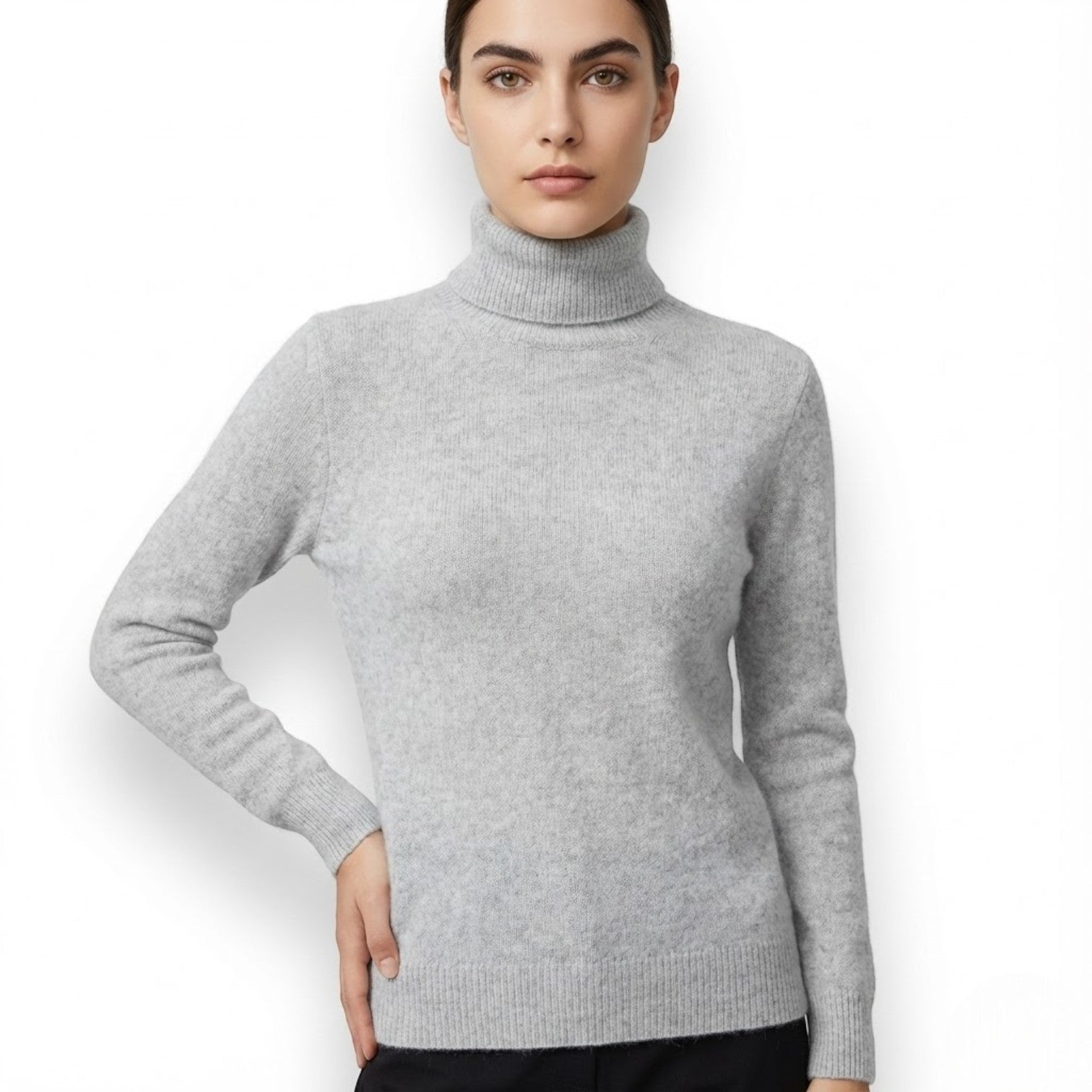 Mira – Women's Wool Turtleneck Sweater