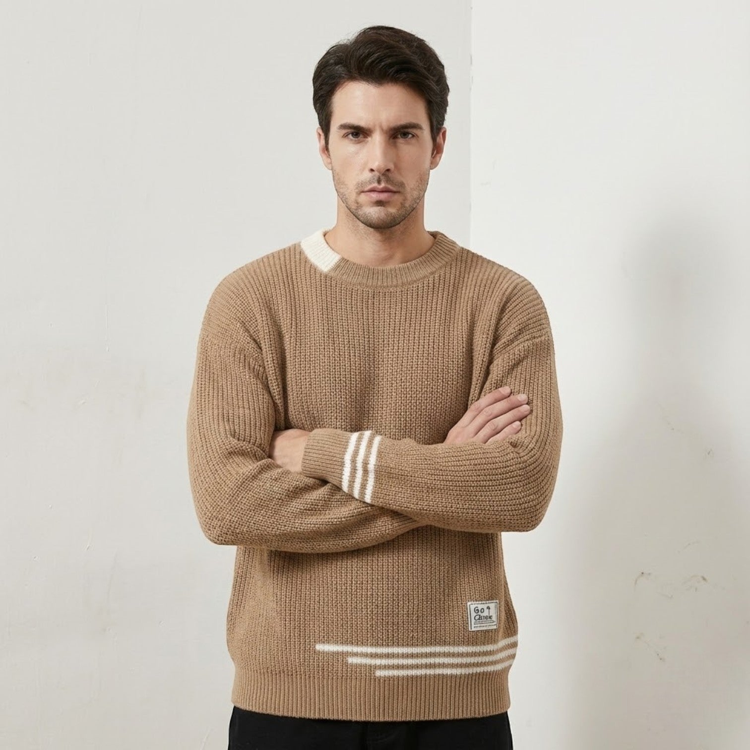 Timon – Men's Cotton Knit Sweater